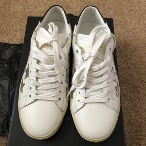 Saint Laurent White Sneaker Size 37